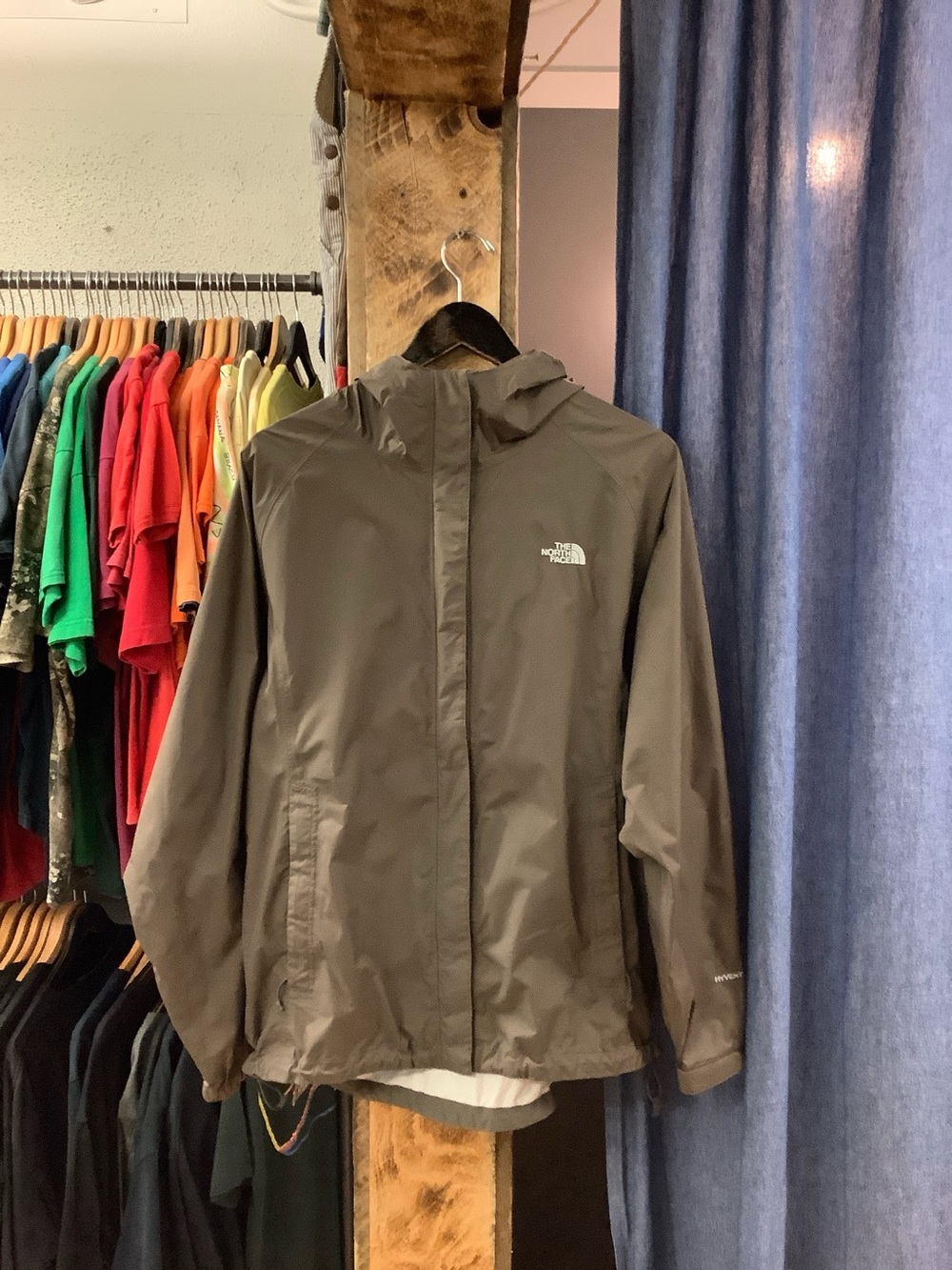 Vintage The North Face Brown Nylon Jacket